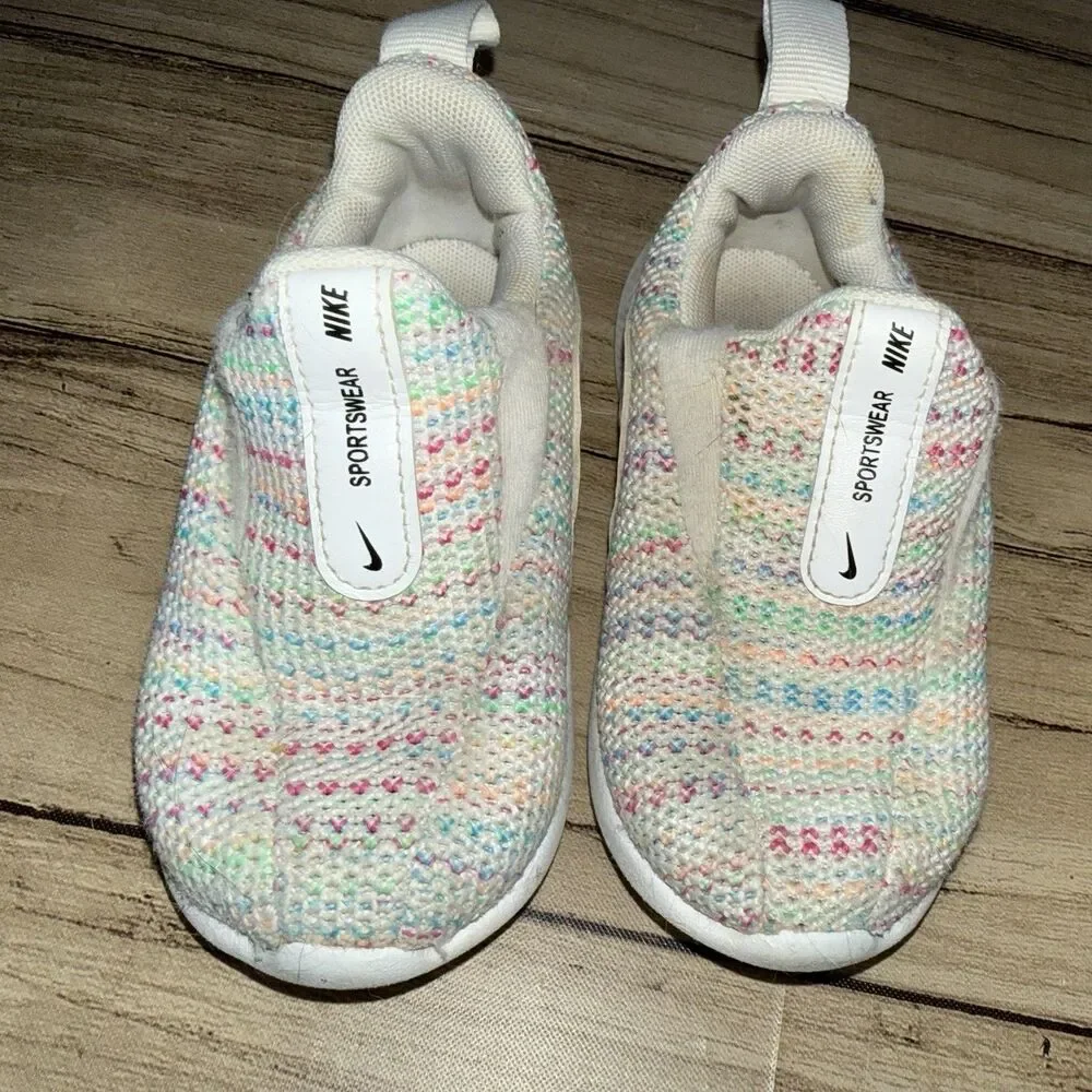 Nike Toddlers Viale Space Dye Slip On Sneakers White Size 6C